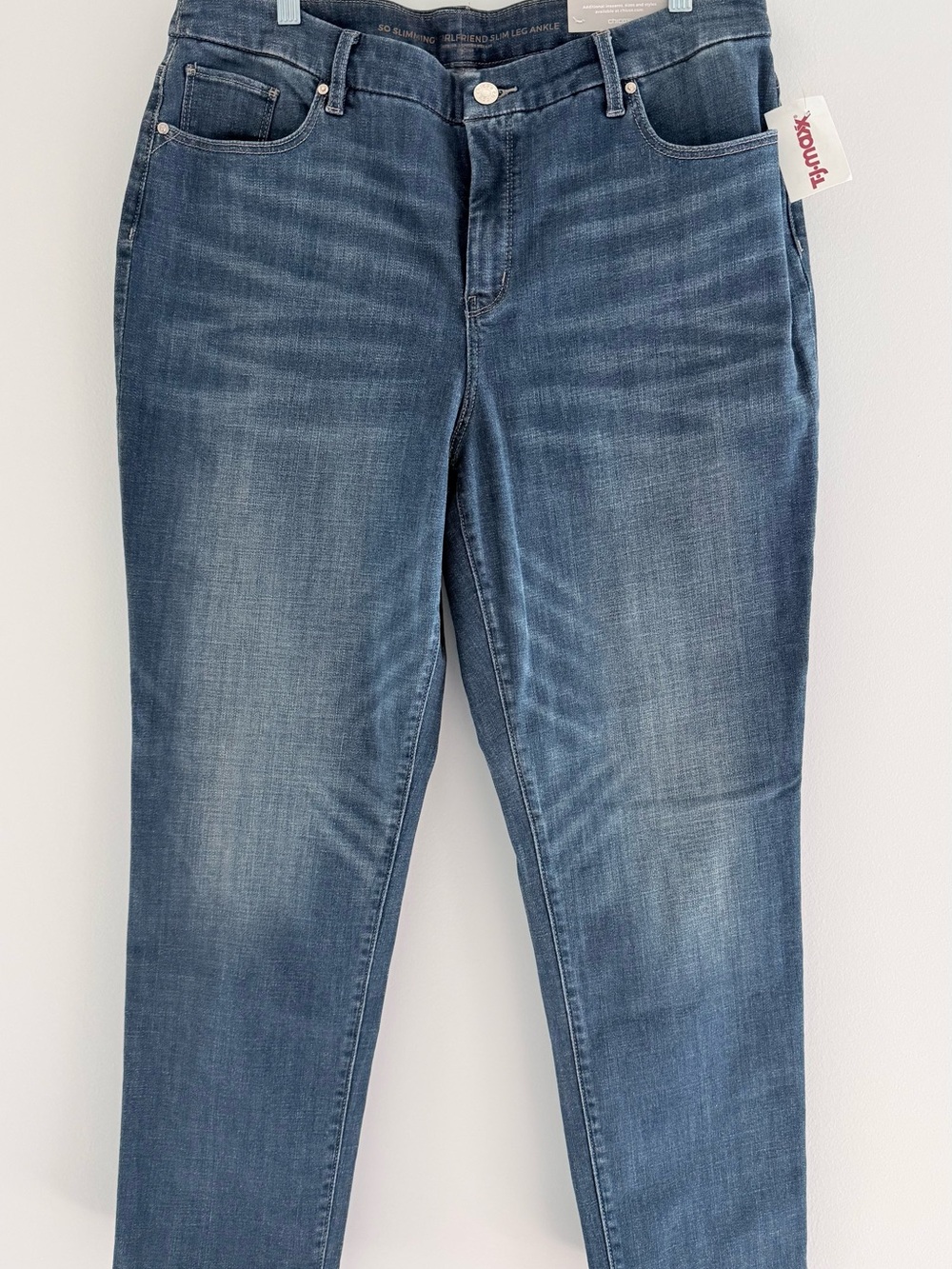 Chico’s Slimming Girlfriend Slim Leg Ankle Jeans